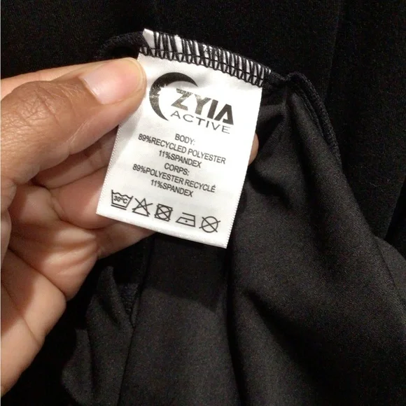 ZYIA Sleeveless Black Sexy Women’s Dress size XL Polyester & Spandex - Picture 6 of 7